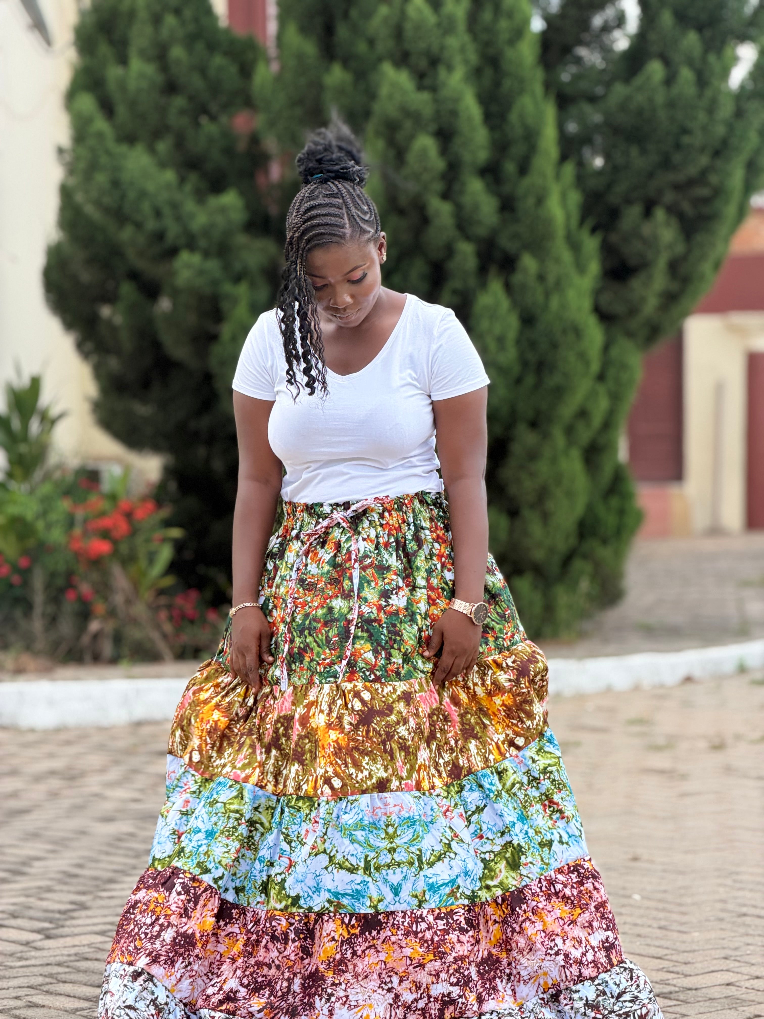 Long signature pretty skirt