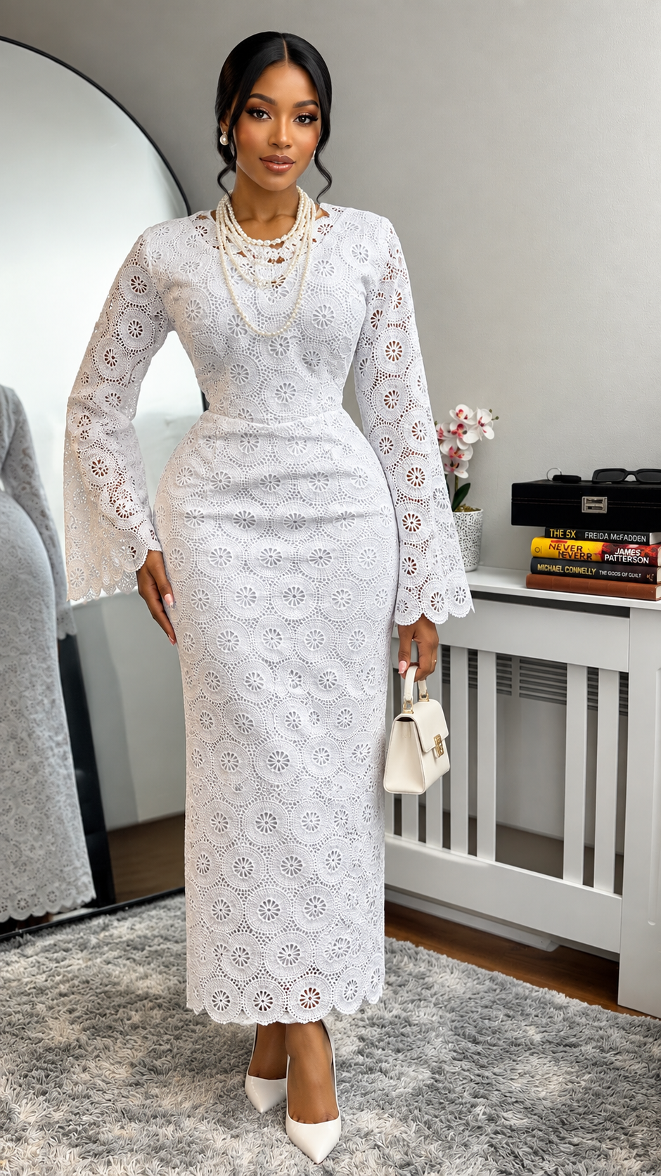 Oriella white dress