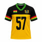 KIDS Ghana Jersey – Black & yellow For Kids