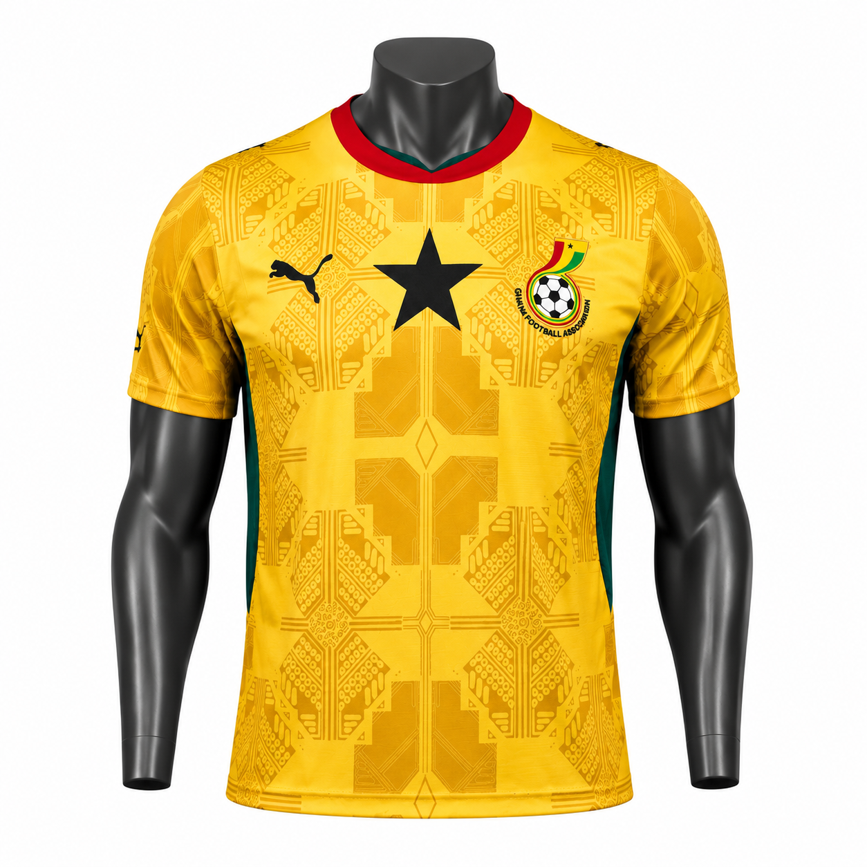 Ghana Away Jersey – Yellow  Edition