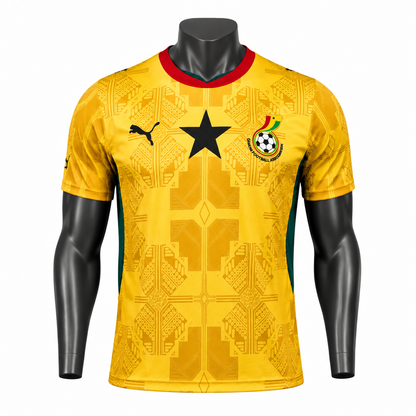 Ghana Away Jersey – Yellow  Edition